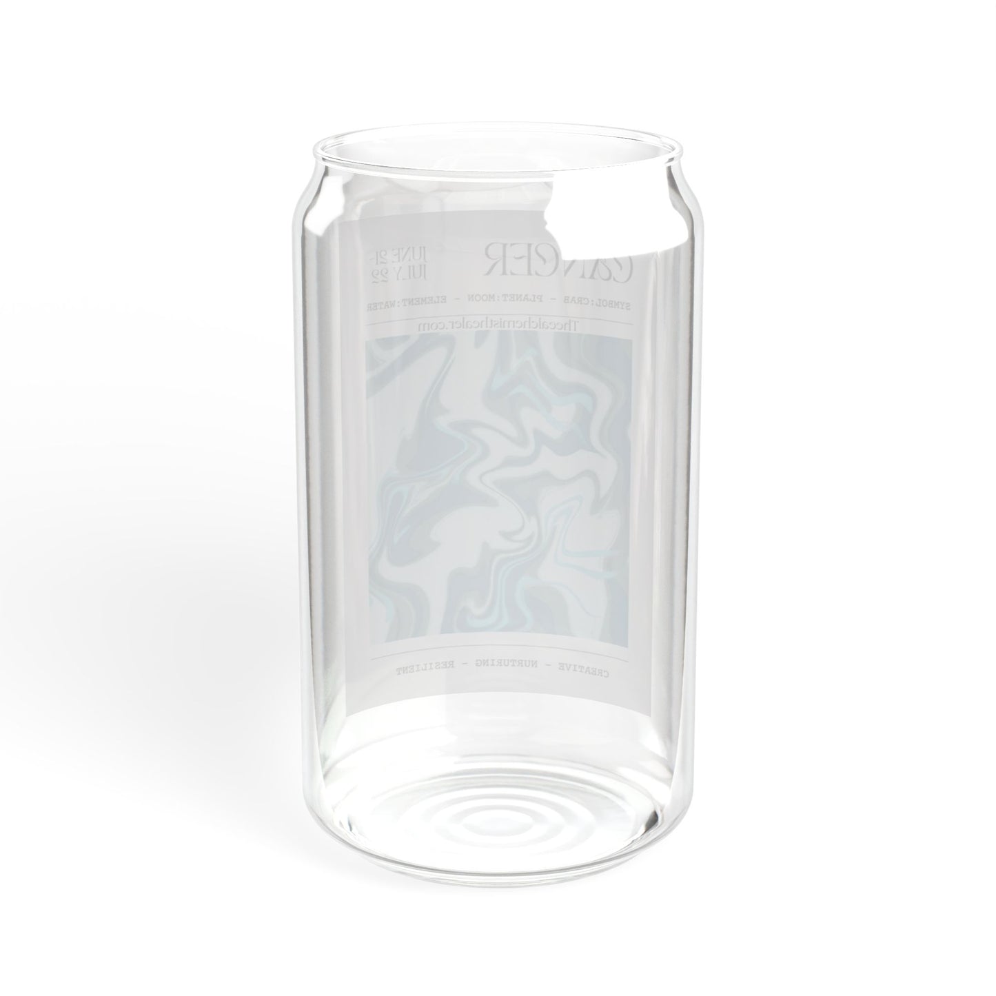 Cancer - Zodiac Glass Cup