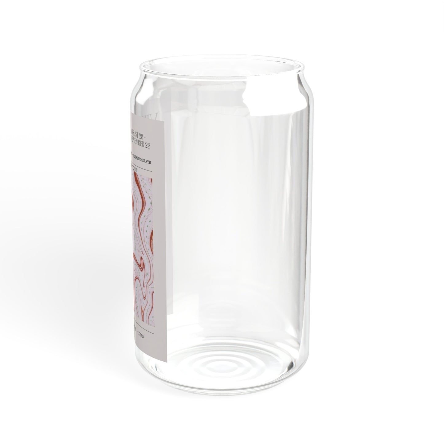 Virgo - Zodiac Glass Cup