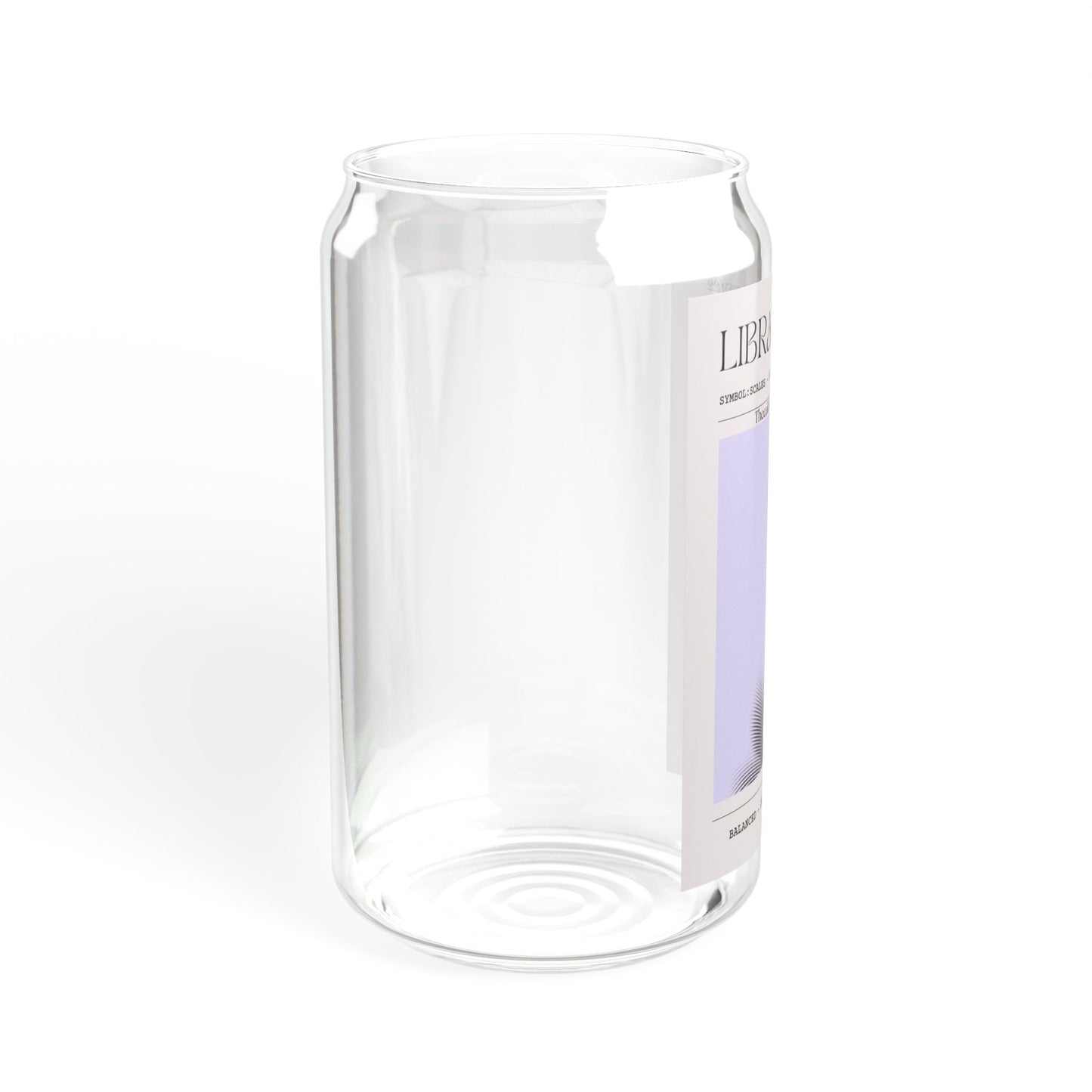 Libra - Zodiac Glass Cup
