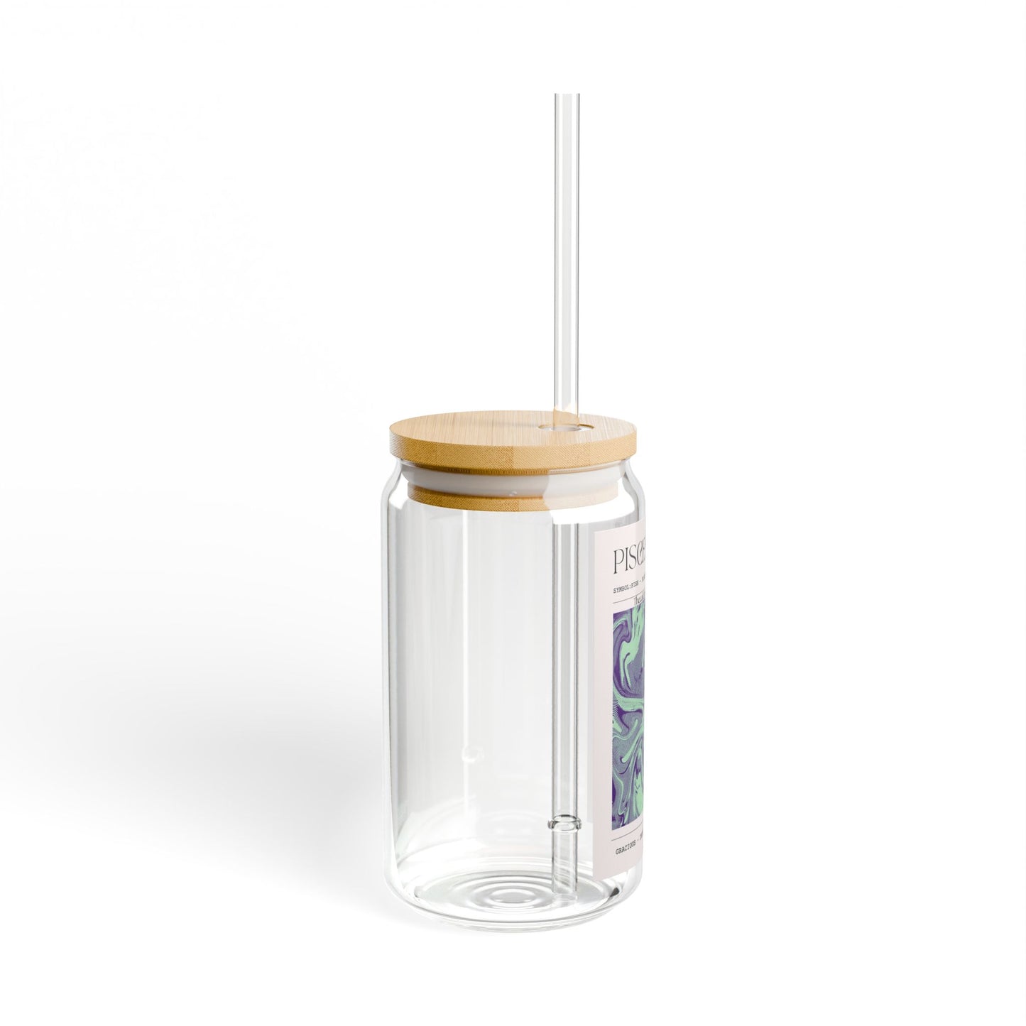 Pisces - Zodiac Glass Cup