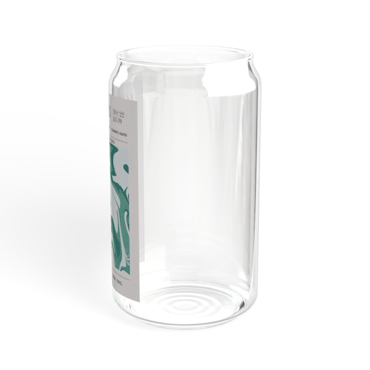 Capricorn - Zodiac Glass Cup