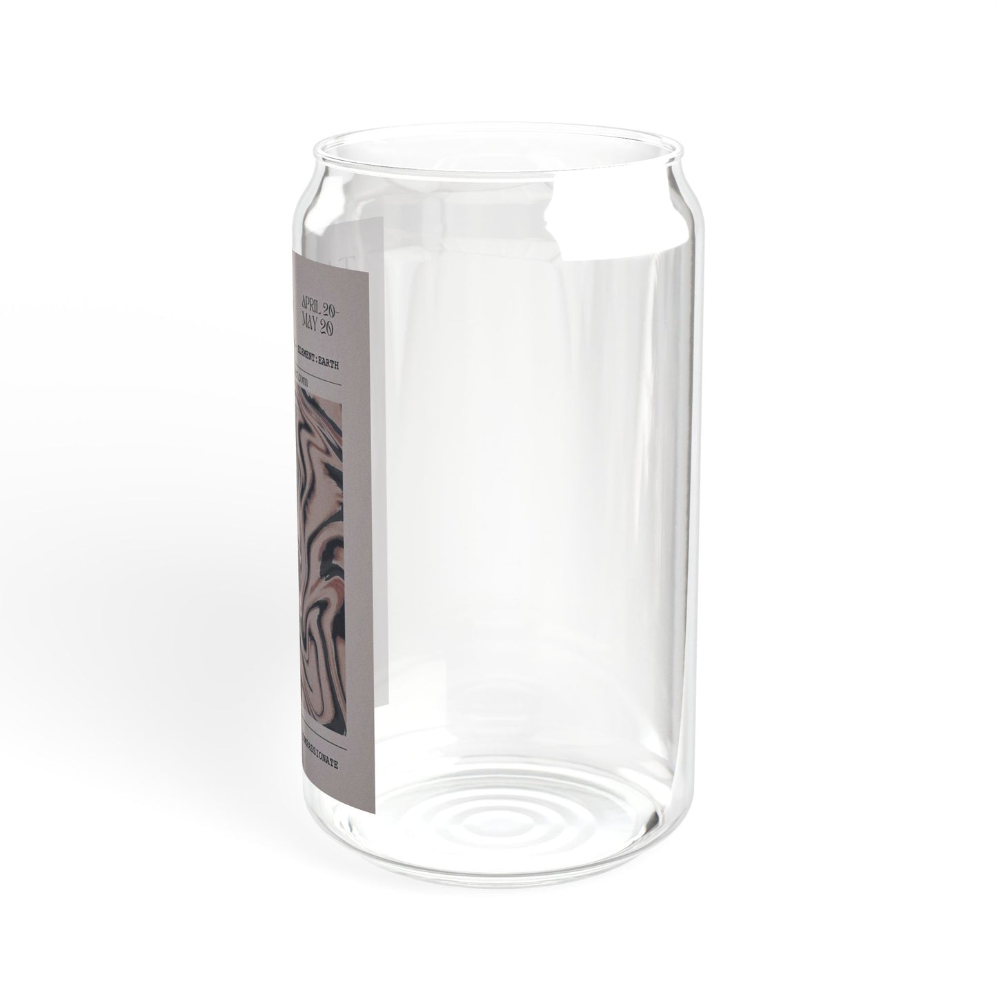 Taurus - Zodiac Glass Cup
