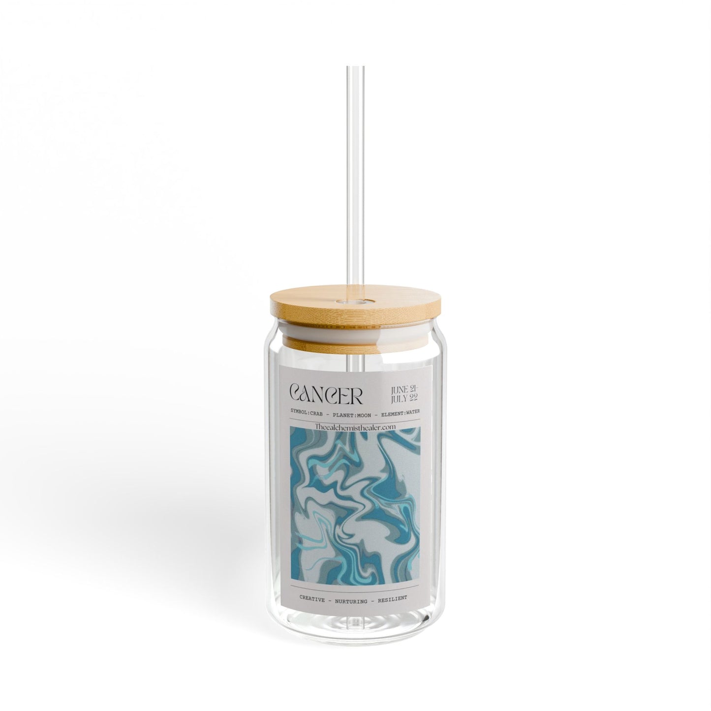 Cancer - Zodiac Glass Cup