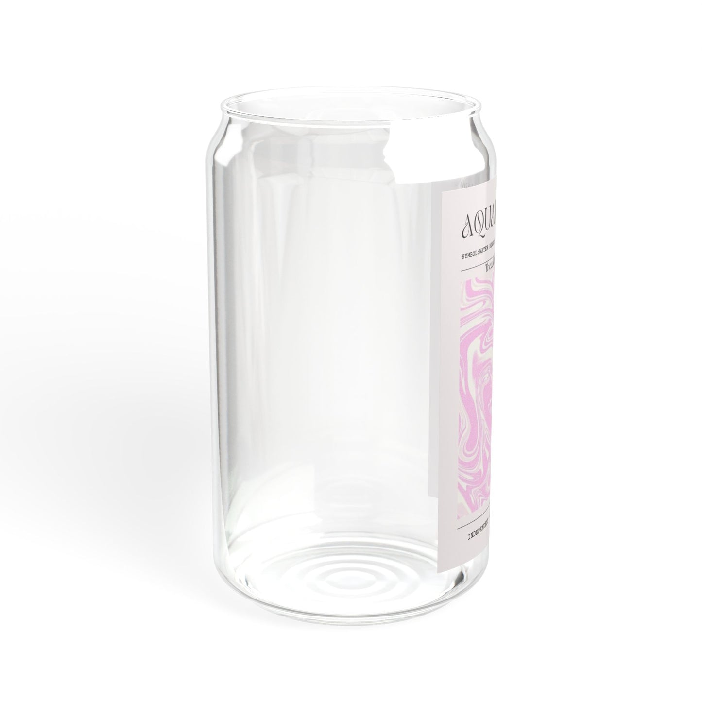 Aquarius - Zodiac Glass Cup