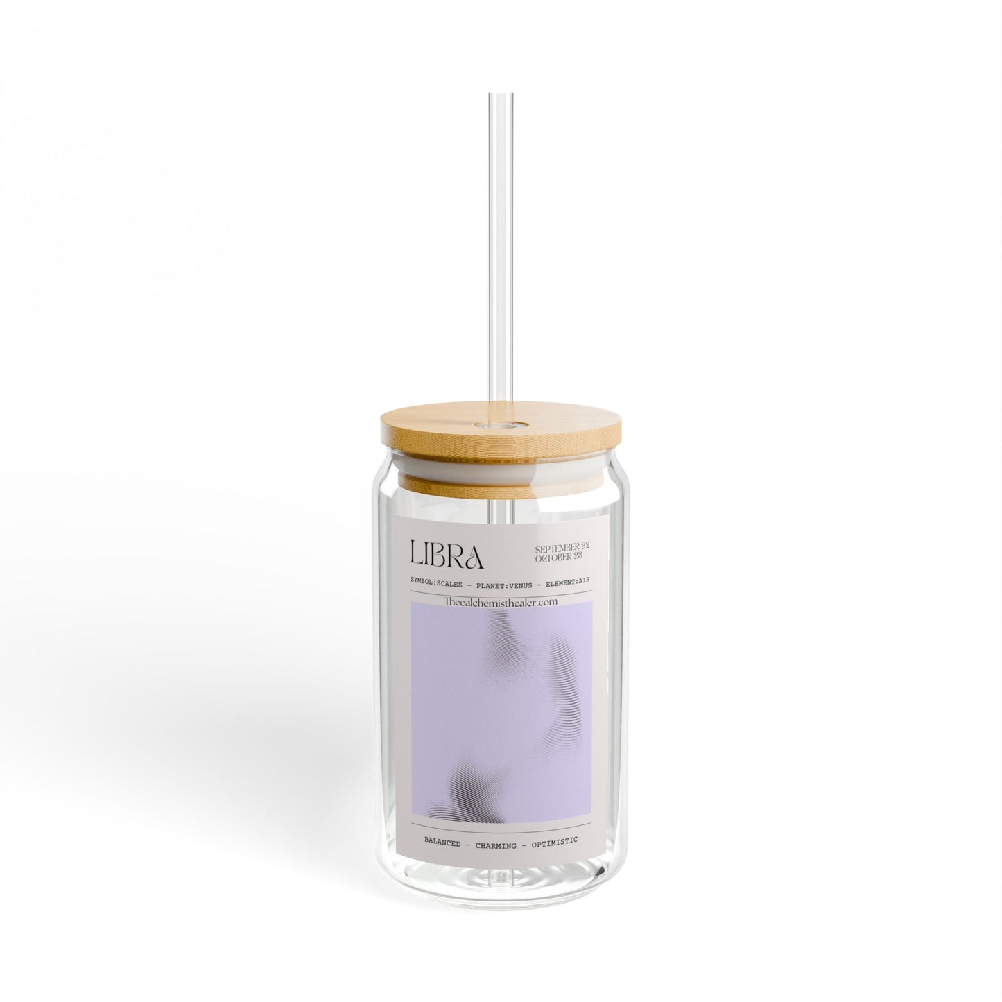 Libra - Zodiac Glass Cup