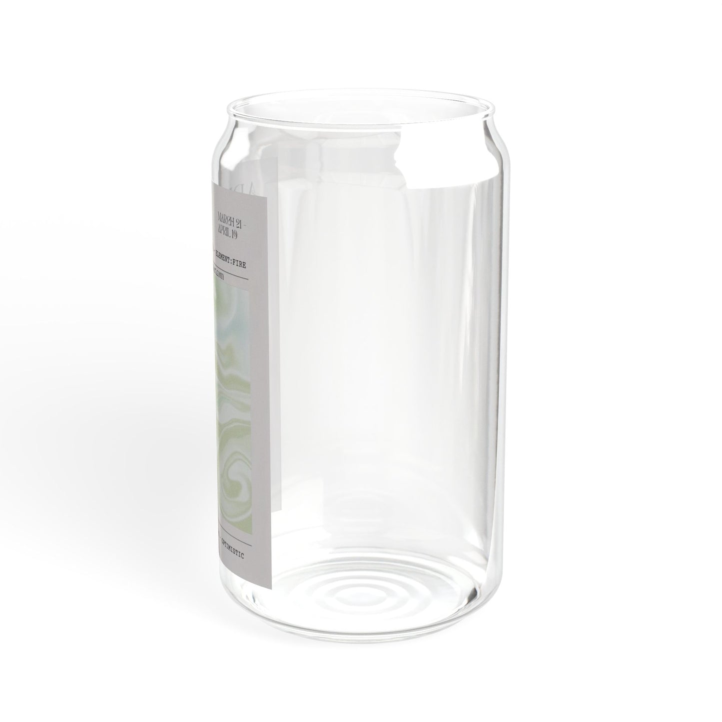 Aries - Zodiac Glass Cup