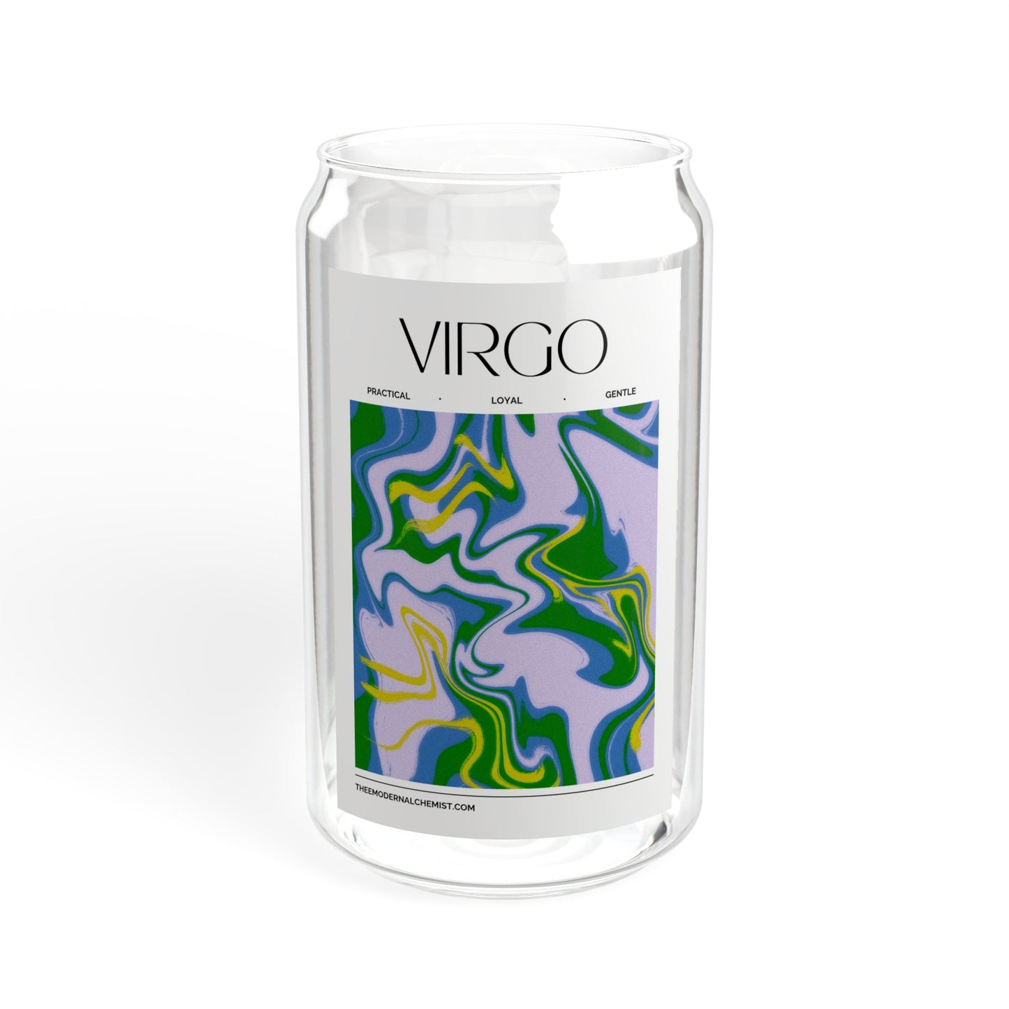 Virgo - Zodiac Glass Cup