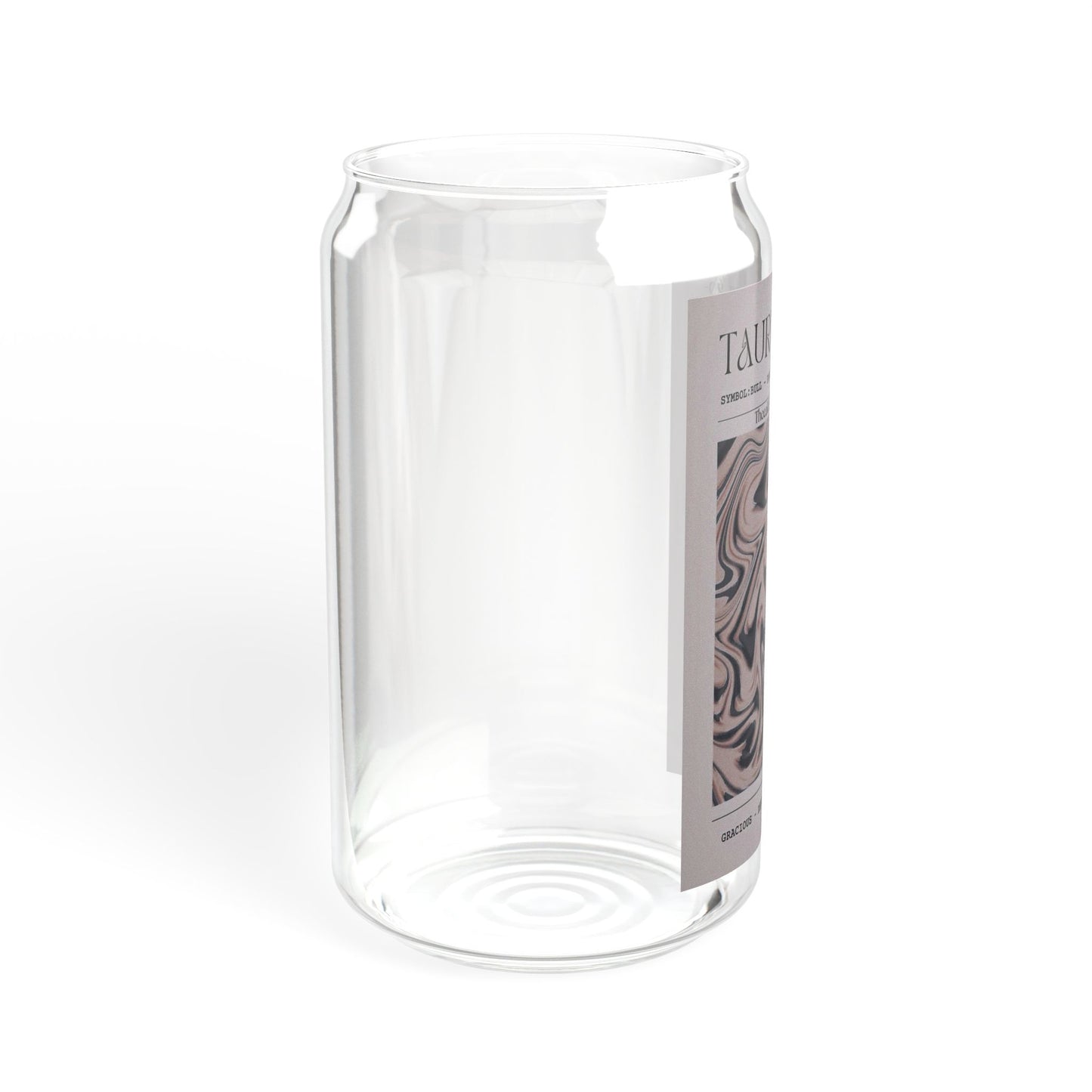 Taurus - Zodiac Glass Cup