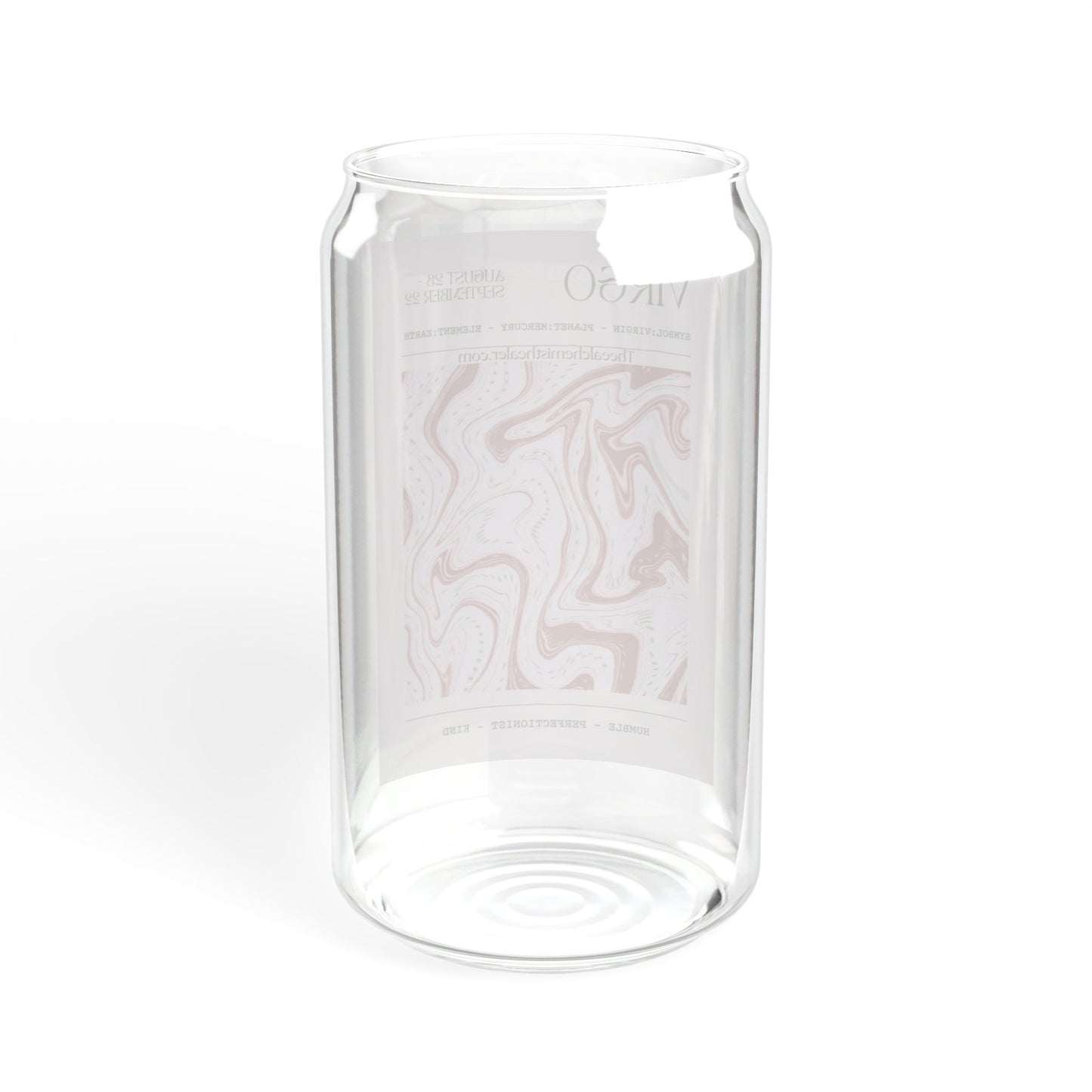 Virgo - Zodiac Glass Cup