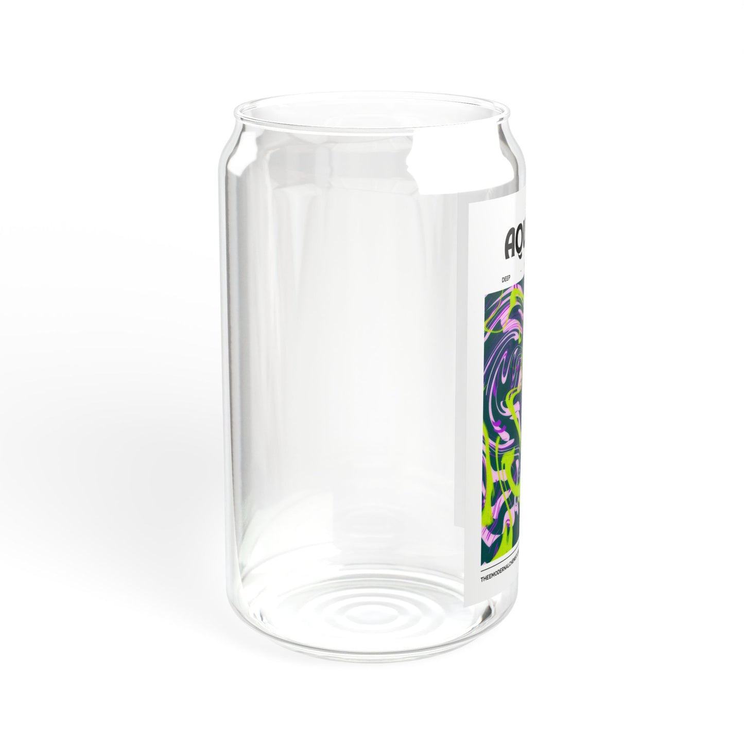 Aquarius - Zodiac Glass Cup