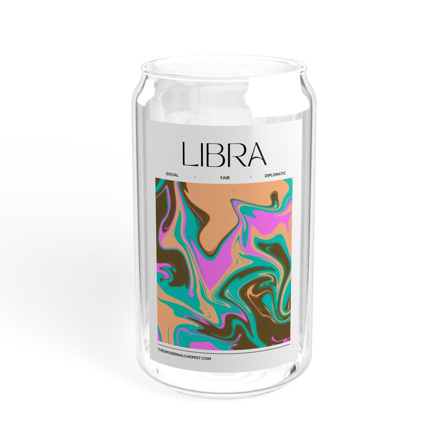 Libra - Zodiac Glass Cup