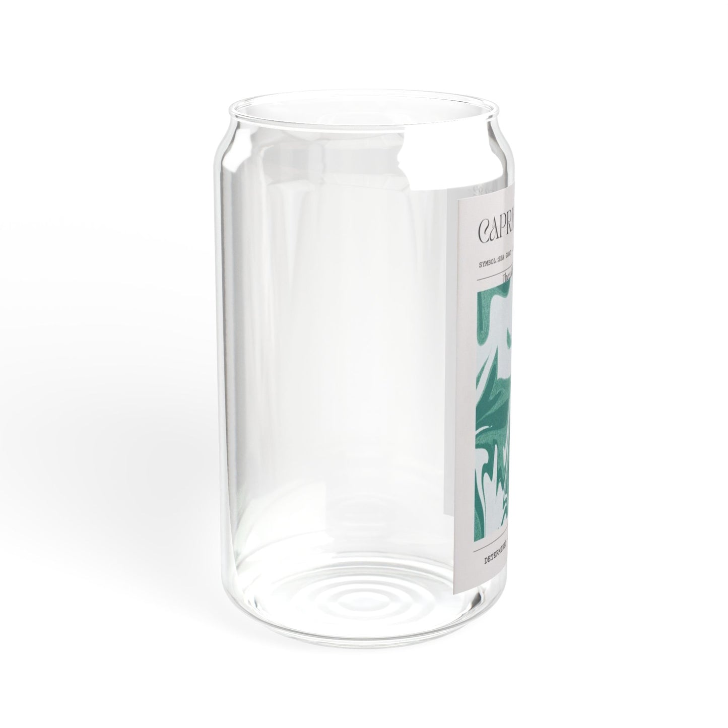 Capricorn - Zodiac Glass Cup