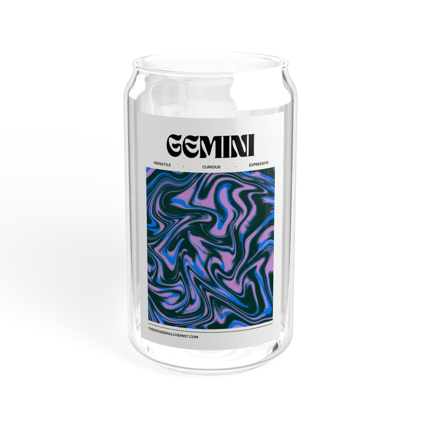 Gemini - Zodiac Glass Cup