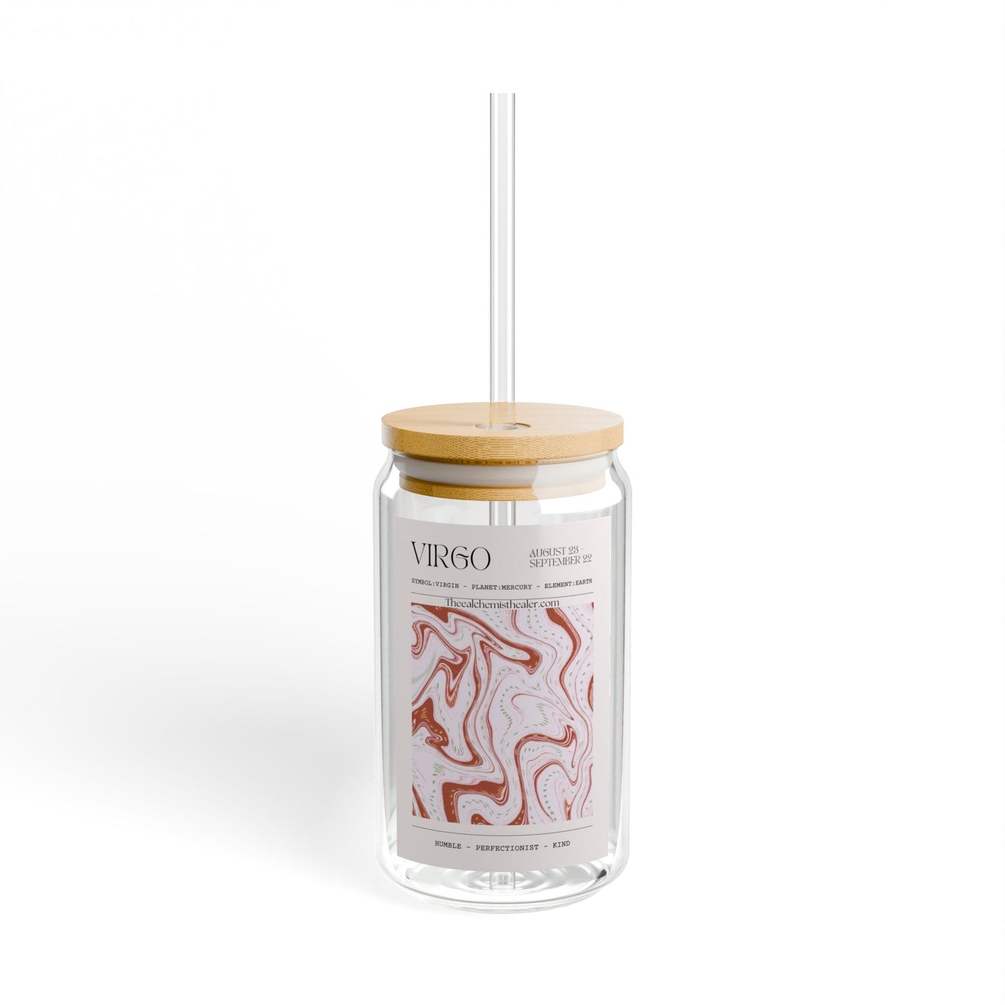 Virgo - Zodiac Glass Cup