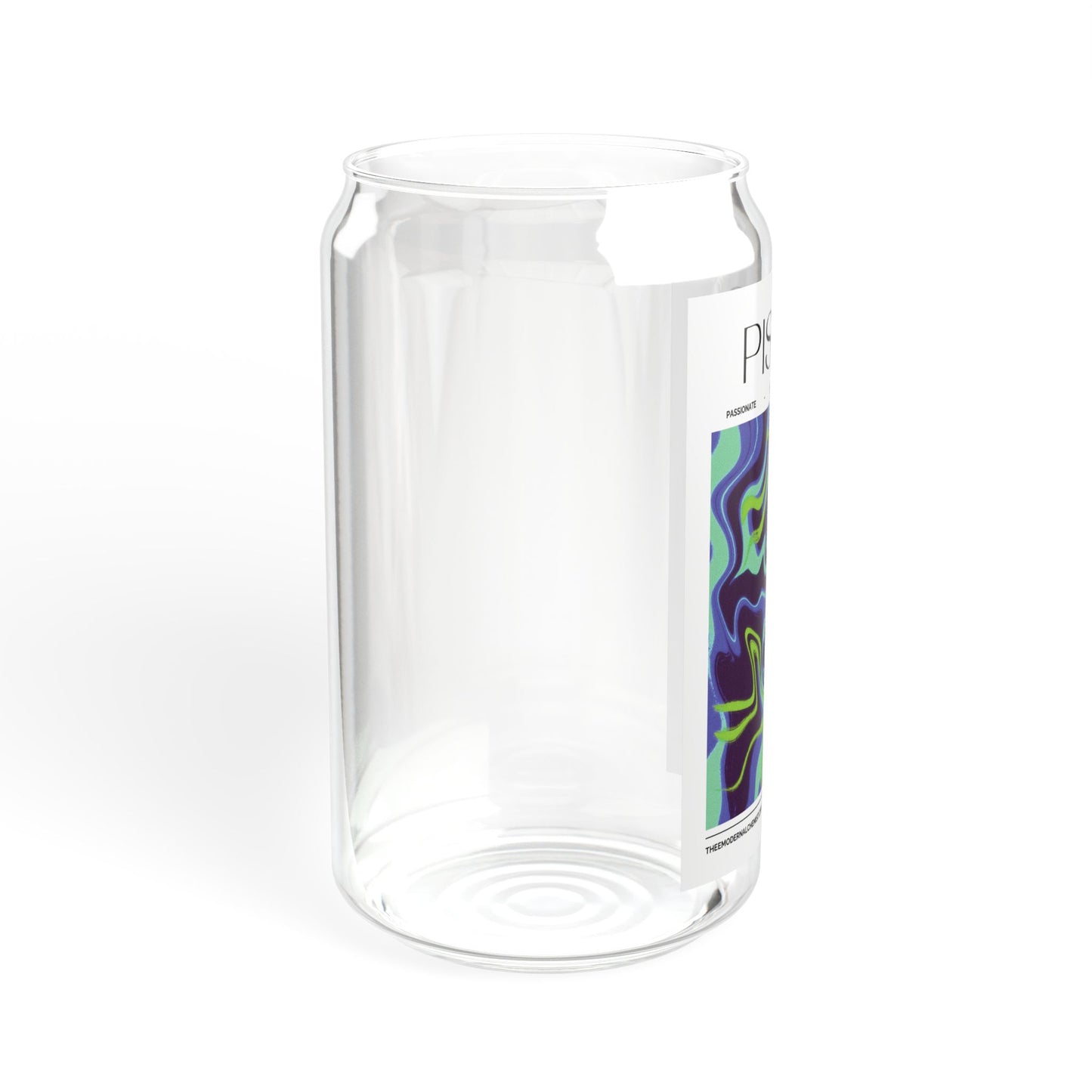 Pisces - Zodiac Glass Cup