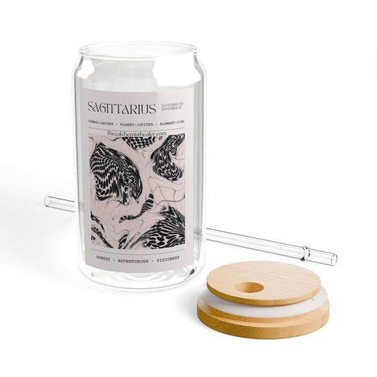 Sagittarius - Zodiac Glass Cup