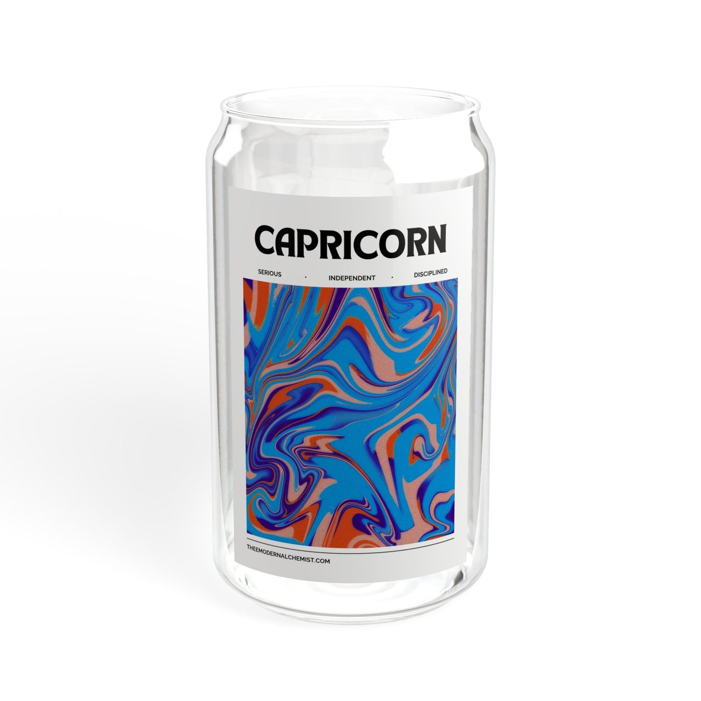 Capricorn - Zodiac Glass Cup