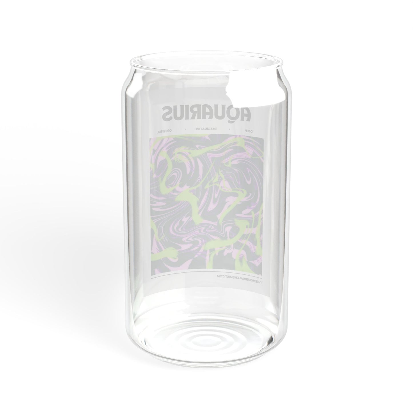 Aquarius - Zodiac Glass Cup