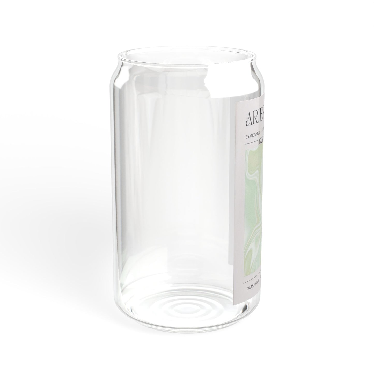 Aries - Zodiac Glass Cup