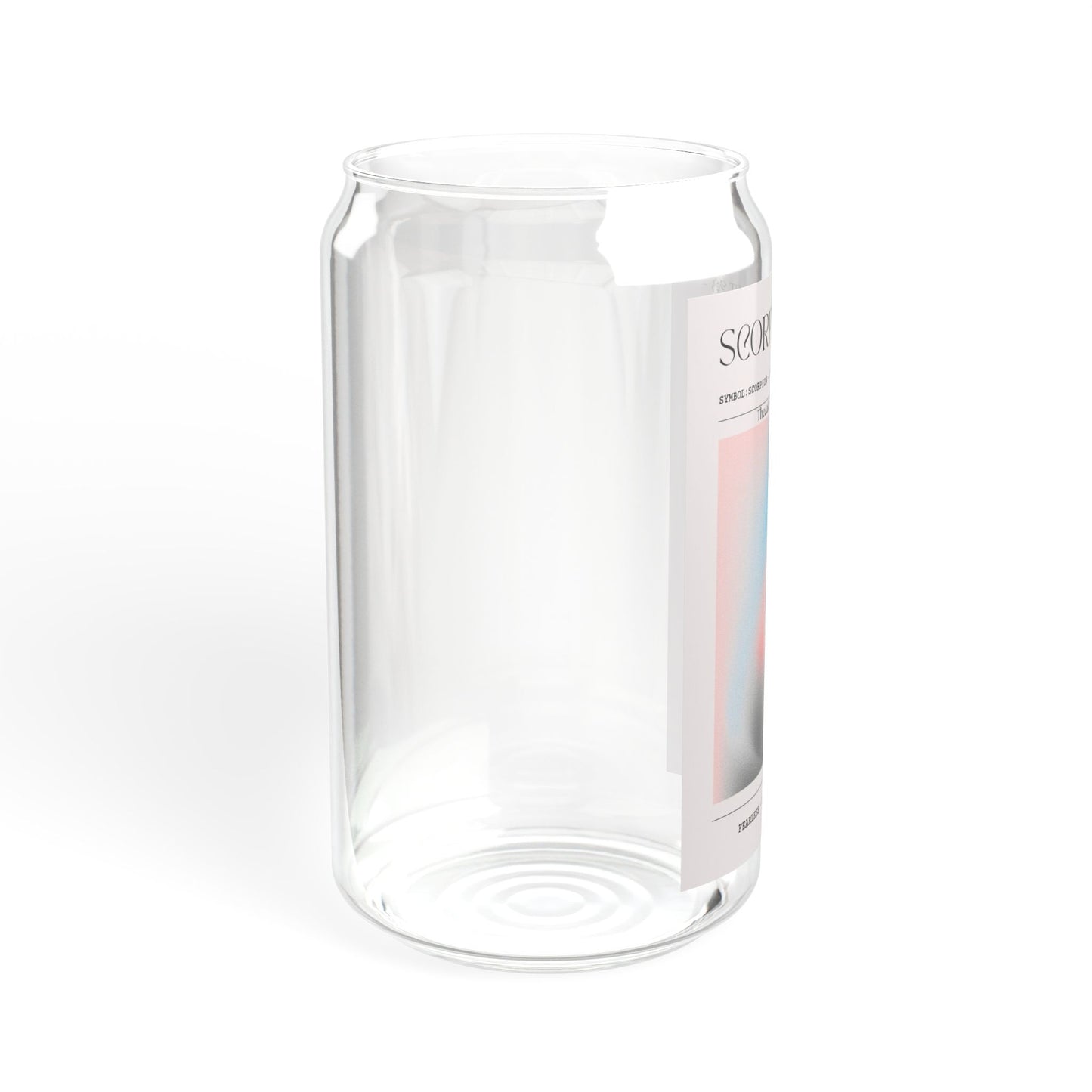 Scorpio - Zodiac Glass Cup