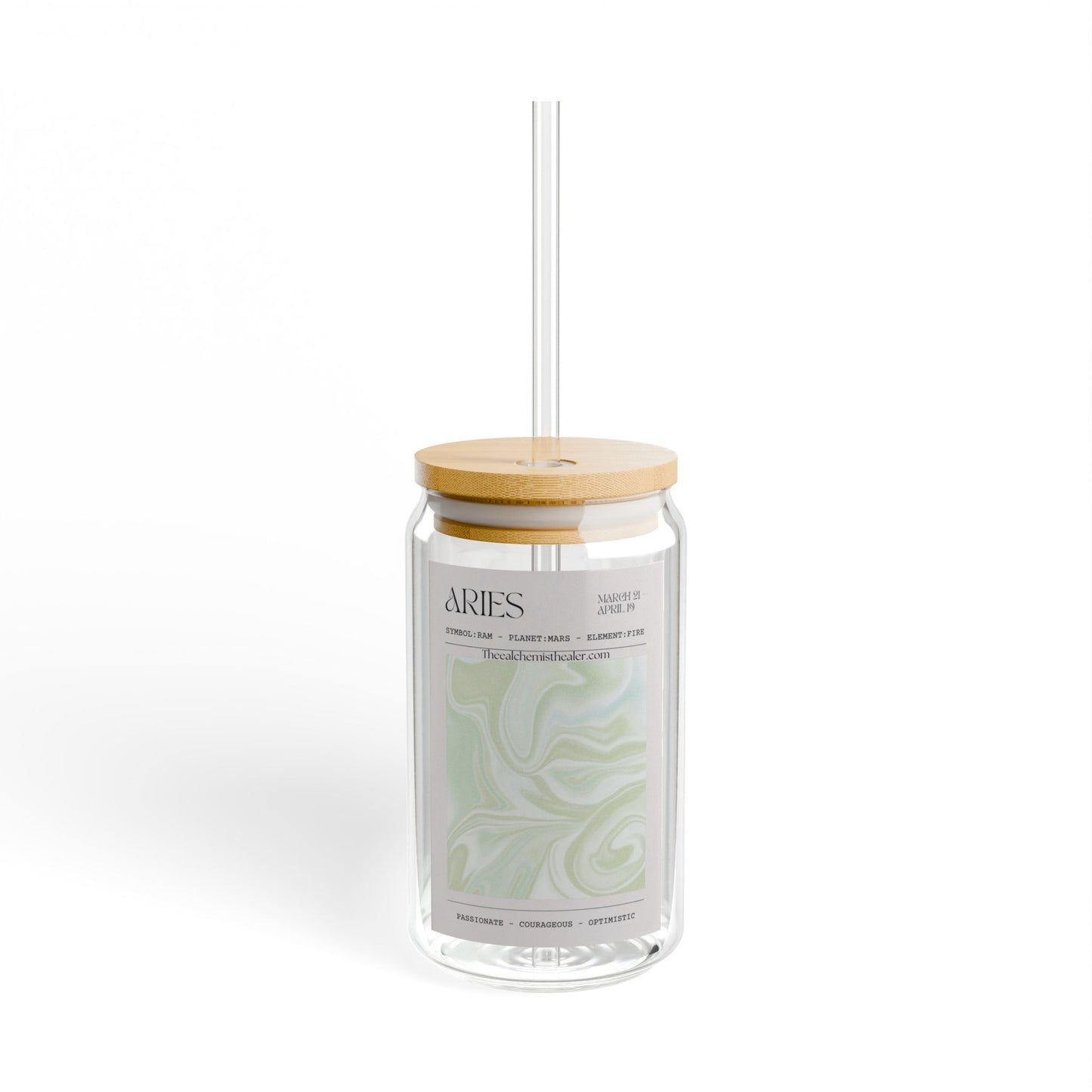 Aries - Zodiac Glass Cup