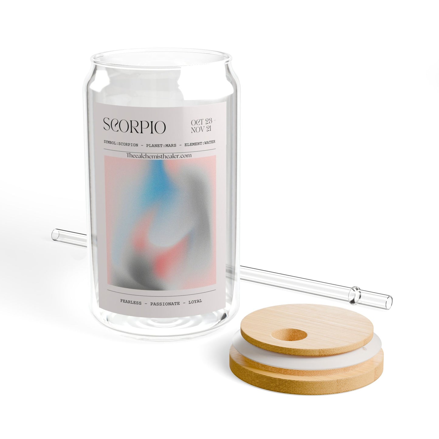 Scorpio - Zodiac Glass Cup