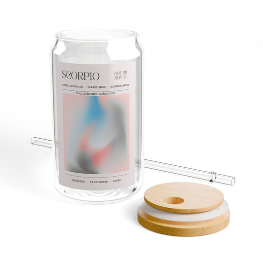 Scorpio - Zodiac Glass Cup