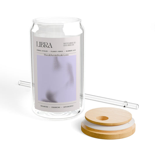 Libra - Zodiac Glass Cup