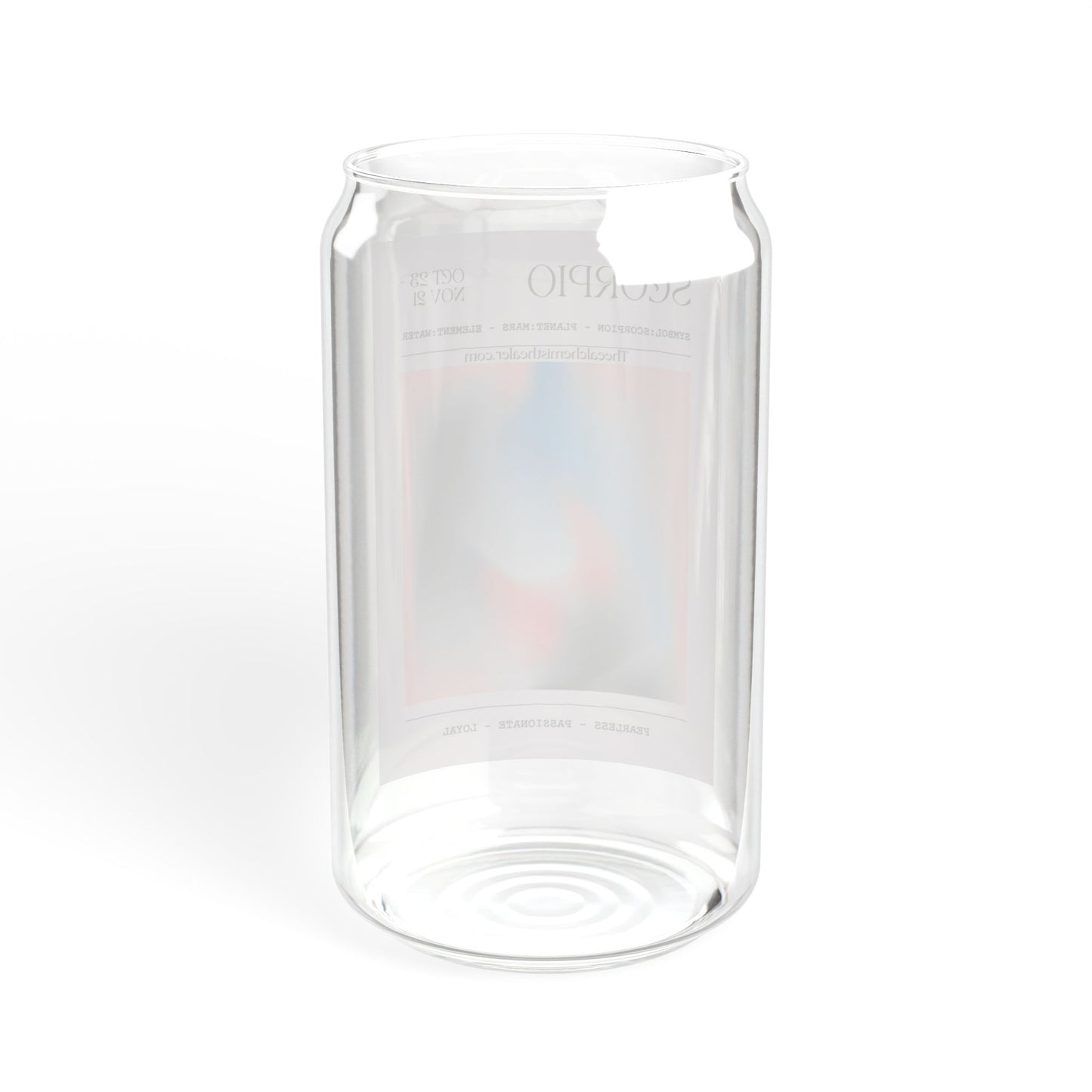Scorpio - Zodiac Glass Cup