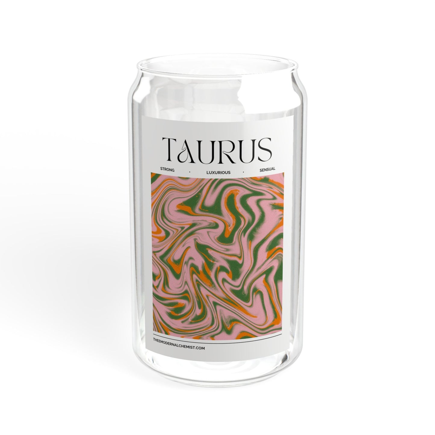 Taurus - Zodiac Glass Cup