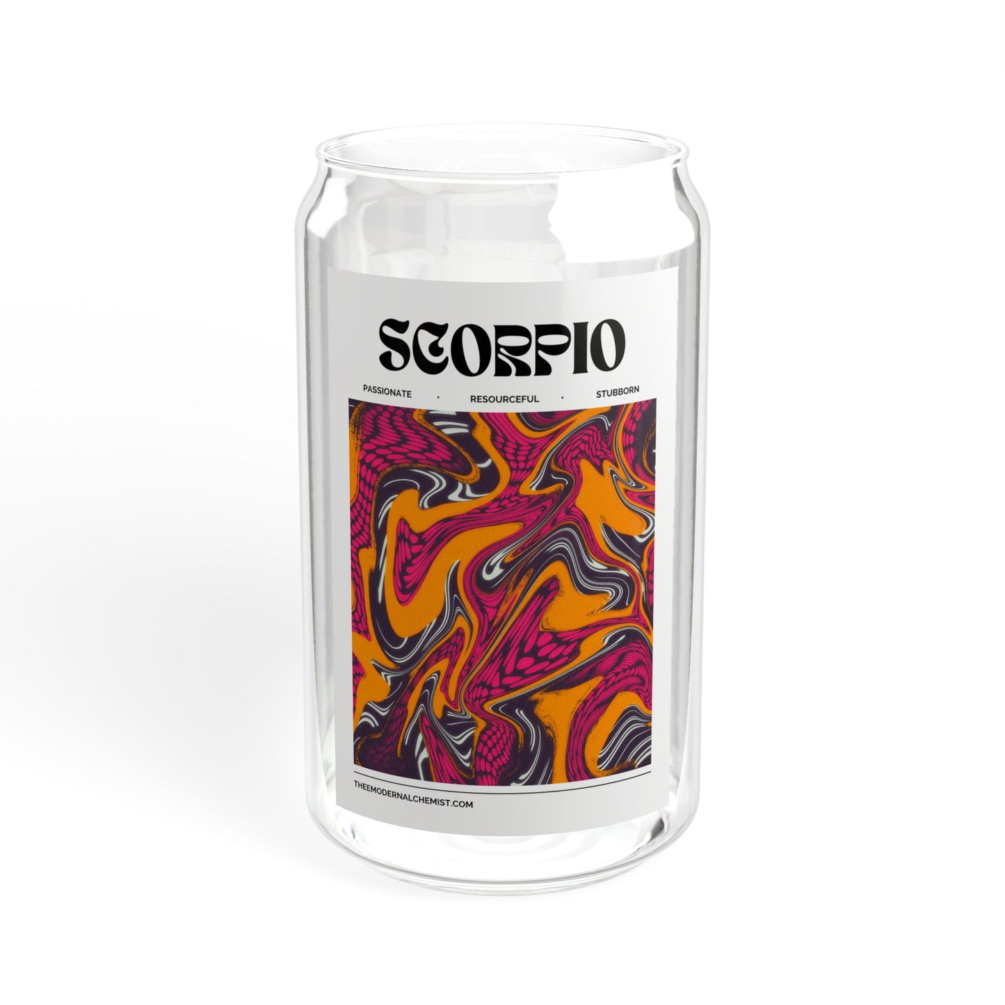 Scorpio - Zodiac Glass Cup